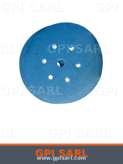 Disque Abrasif Velcro Bleu