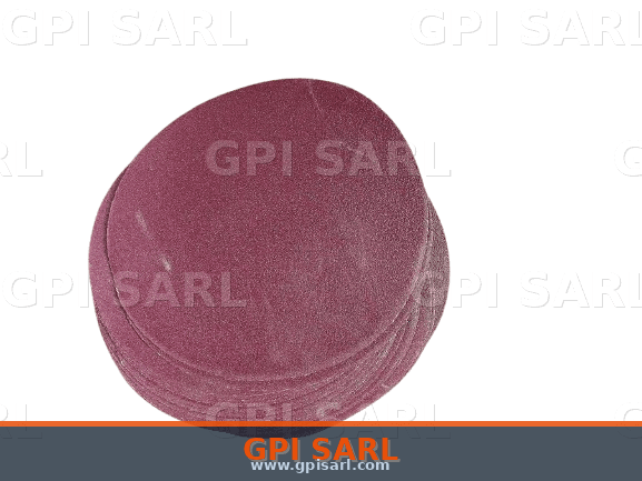 Disque Abrasif Velcro Rouge