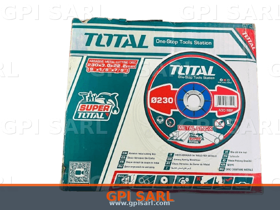Lot Disques de Coupe TOTAL