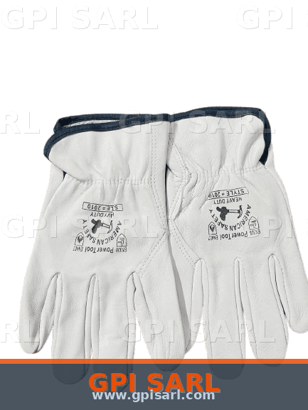 Gants Cuir Blanc Protection